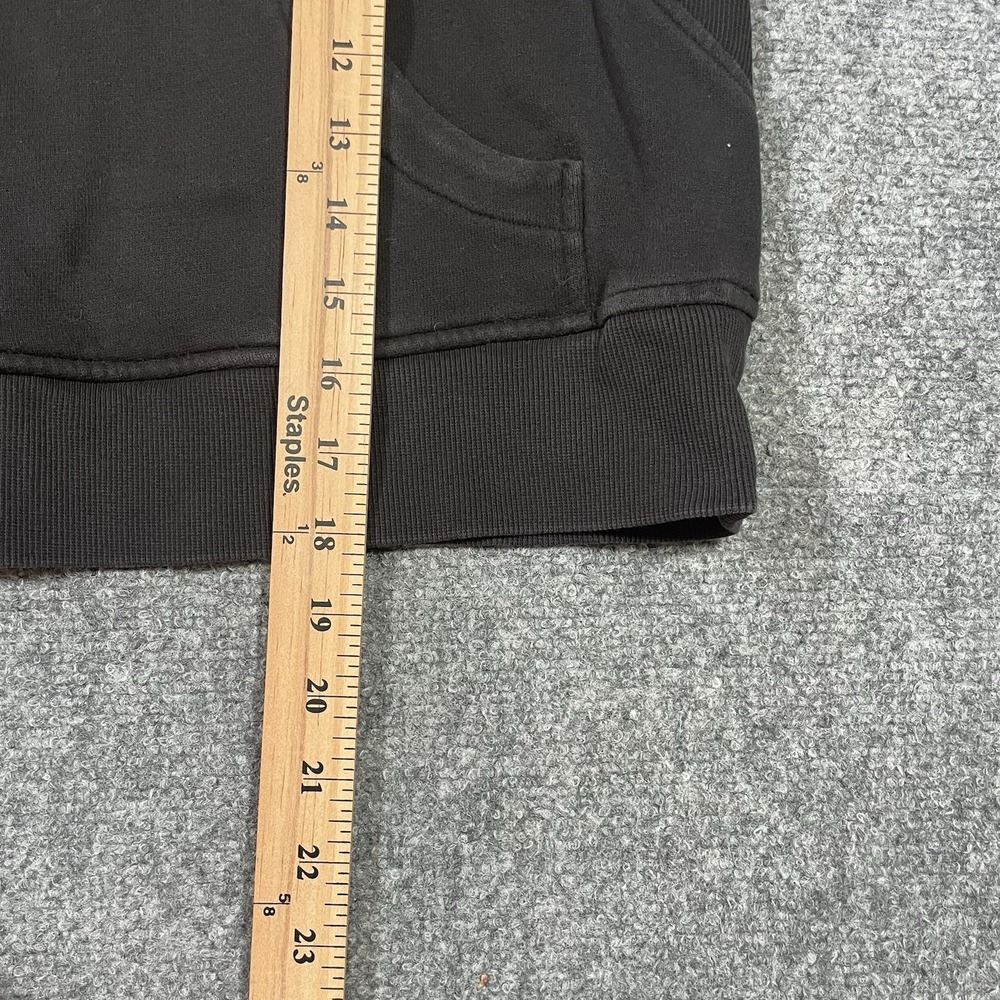 Lululemon 1/2 Zip Scuba Pullover Size XS/S Black Cropped Sweatshirt Boxy Fit Top - Picture 4 of 9